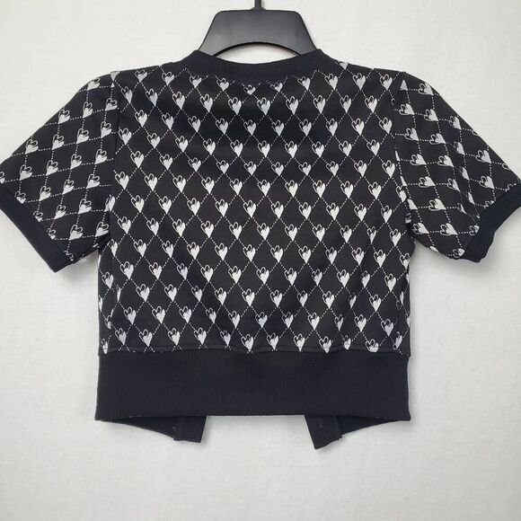 TEN 11 Juniors XS Cropped Cardigan Sweater - Picture 2 of 5